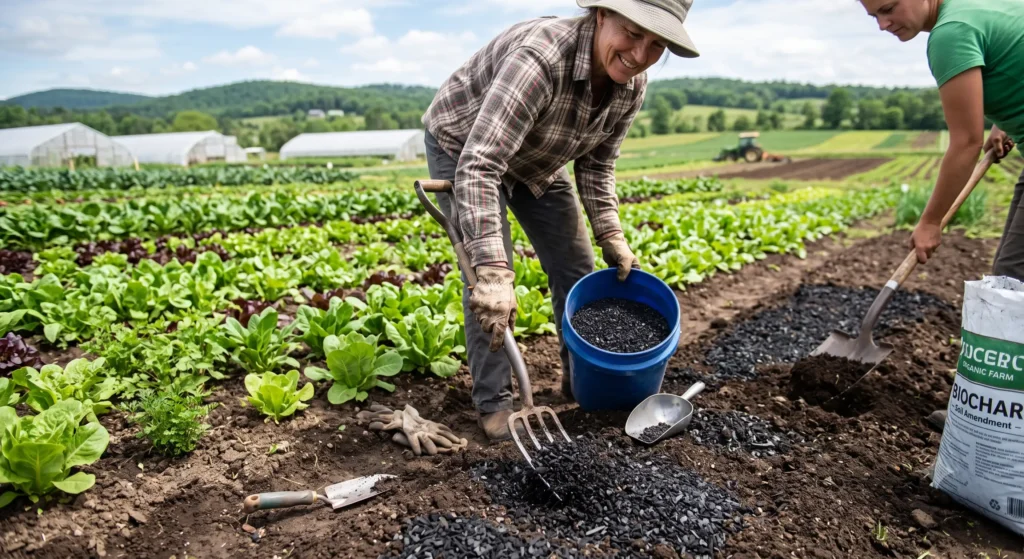 Biochar application