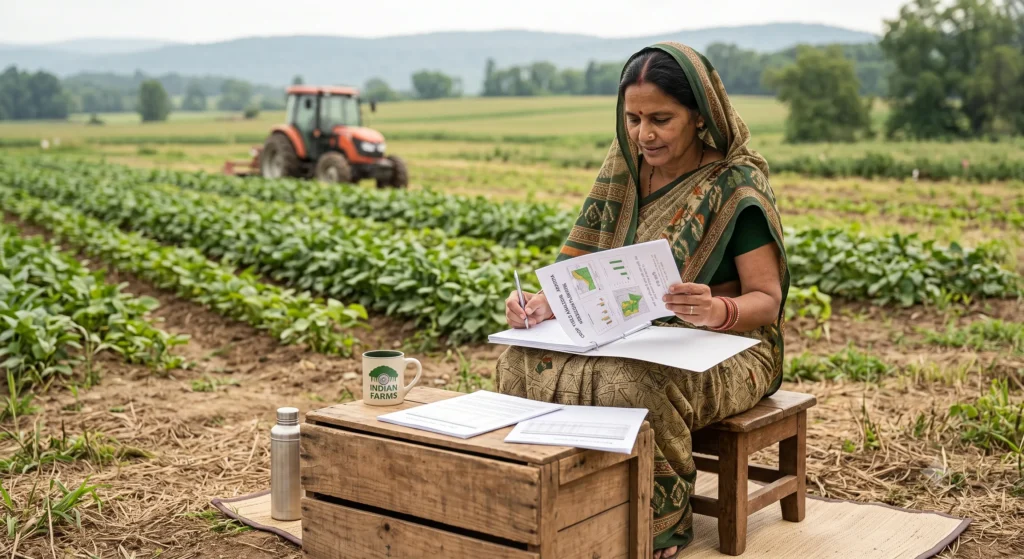 Lady farmer